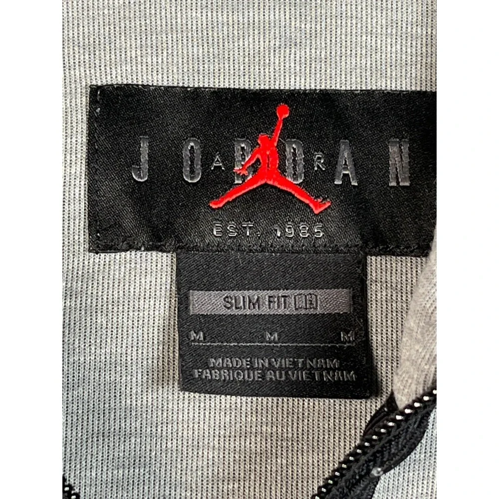 Jordan Dri-FIT Slim Fit‎ Full Zip Hoodie Athletic Casual Men's Size M